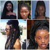 Yuzshuooxin Black Braiding Hair Pre Stretched 26 Inch Kanekalon Braiding Hair Extensions 3 Packs Synthetic Fiber Hair for Braids