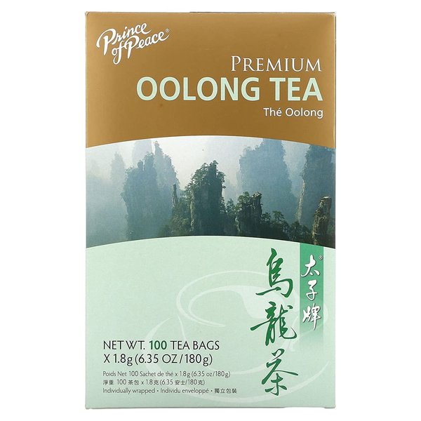 Prince of Peace Organic Oolong Tea - 100 Tea Bags (Pack of 3)