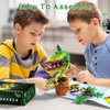 Little Shop of Horrors Audrey 2 Piranha Plant Building Blocks Compatible with Lego Sets for Boys 8-14, Adults and Christmas, 327 Pcs Openable Mouth Cannibal Flower Monster, Creative Gift for Movie Fan