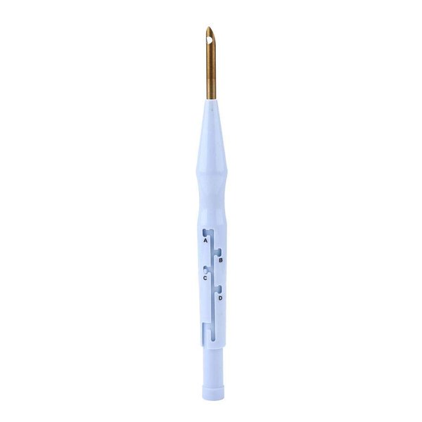 Punch Needle Adjustable Embroidery Punch Needle Pen Tool for Stitching Applique Embellishment