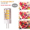 LEMENG G4 LED Bulb 3.5W 2700K Warm White bi-pin T3 JC Type 12VAC/DC 20-35W Halogen Equivalent Non-dimmable for Outdoor Landscape Lighting Deck Stair Step Path Lights, Pack of 6