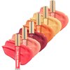 Glam Lux Beauty Bundle Amorus Shine Sleek Plumping Lip Gloss, Fake Lip Injection Lip Filler Lip Plumper Set of 6, High Shine, Shimmering Finish, Fuller Lips
