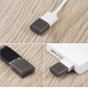 Boxonly 20Pcs Black PE USB 2.0 Port Anti-Dust Stopper Cap Cover for USB, Charging, Data Cables; Dust-Proof, Easy to Use