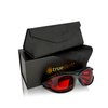 TrueDark Twilights Classic Blue Light Blocking Glasses - Reduce Eye Strain and UV Glare for Better Sleep - Men & Women - Computer Screen, Gaming, TV, Phone - by Dave Asprey