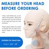 Forzacx Anti Snore Chin Strap - Breathable Chin Strap Snoring Solution, Effectively Reduce Snoring, Non-Stick Hair, Don't Fade - Black