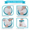 UpGoing Waterproof Foot Cast Cover, Reusable Ankle Wound Protector for Shower Bath, Adult Watertight Cast Bag for Surgery Foot, Ankle, Burns - 100% Waterproof [2024 New Upgrade]