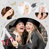 Partywind 204 PCS Metallic Glitter Graduation Temporary Tattoos for Class of 2024, Graduation Party Supplies Decorations for College/Middle School/High School, Congrats Grad Accessories Decor