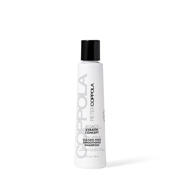 PETER COPPOLA Total Repair Cleansing & Smoothing Sulfate-Free Shampoo - For Color Treated Hair – Color Safe, Sodium Chloride-Free Keratin Shampoo – Strengthens and Repairs Damag
