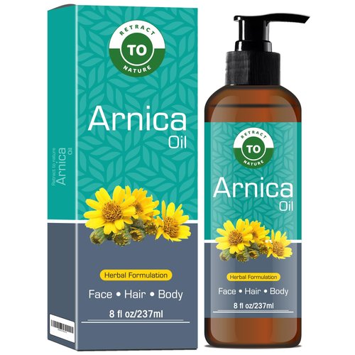 RETRACT TO NATURE Arnica Hair Oil - 8 floz/237ml