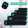 Long Cat Plush 5 Sizes, 120% Extra Filling Giant Plushness Body Pillow, Kawaii Cute Black Cat Stuffed Animals Soft Stuffed, Extra-Long Pillow Cat Plushies Gift for Girls Kids 20"