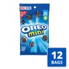 Oreo Mini Chocolate Sandwich Cookies, Big Bag, 12 -3 oz Packs