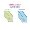 Korean Skin Care Travel Size Toiletries Set Sample Size (Shampoo 5pcs & Body Wash 5pcs) Korean Beauty Must Haves, Disposable, Essentials for Women, Men