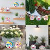 Paint Your Own Stepping Stones Painting Kit for Kids, Unicorn Craft Kits Boys & Girls Ages 3-12, Castle Heart Airplane Rainbow DIY Outdoor Garden Art & Craft Ceramic Painting Set 5-Pack