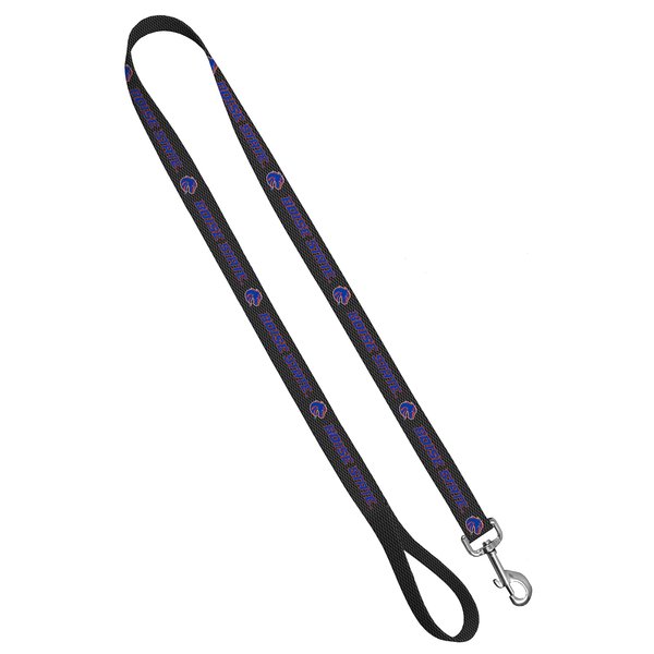 Moose Pet Wear Leash 1" x 6', Boise State University - Carbon Fiber Broncos