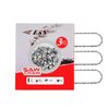 E & S 3 Pack Chain Saw Chain 18 Inch .063" Gauge .325" Pitch 68 Drive Links, Semi Chisel 18 Inch Chainsaw Chain for Stihl Husqvarna Chainsaw