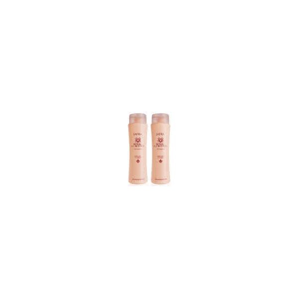 SET JAFRA ROYAL ALMOND RICH BODY OIL WITH VITAMIN E AND HYDRATING BODY LOTION 250 ML 8.4 FL. OZ./ EACH BOTTLE JUEGO DE ACEITE Y LOCION DE ALMENDRAS.