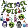 Pick Your Poison Banner for Hocus Pocus Party Decorations Potion Bar Banner Decoration Halloween Party Decor Halloween Party Supplies for Adults