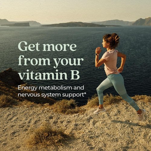 New Chapter Vitamin B Complex – Fermented Coenzyme B Complex Rich in Vitamin B12 + Vitamin B6 + Biotin + Made with Organic Ingredients - 30 ct