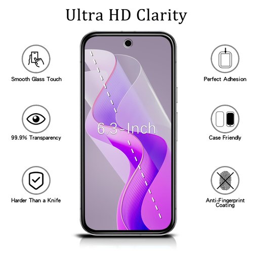 MAYtobe [2+2 Pack for Google Pixel 9A Privacy Screen Protector, Privacy Tempered Film with Camera Lens Protector for Pixel 9A, No Bubbles, Anti Scratch, Easy to Install