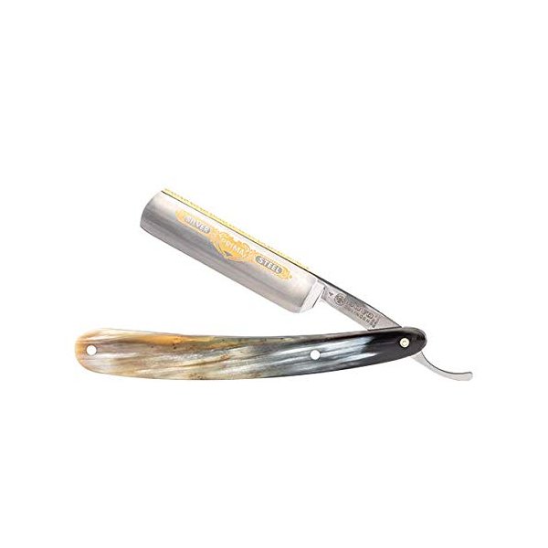 DOVO Straight Razor, Horn Prima, 5/8"- DV-45850, 1 ct.