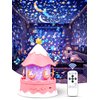 Star Projector Night Light for Kids - 21 Films Unicorn Musical Lamp, Princess Room Decor, Ideal Gift for Birthday, Christmas & New Year Celebrations
