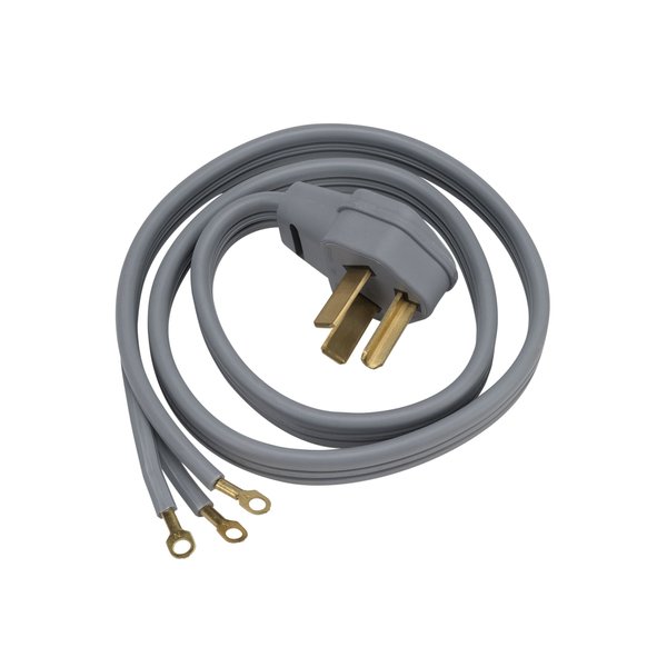General Electric WX09X10004 3 Wire 30amp Dryer Cord, 6-Feet