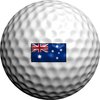 Golfdotz | Italian Flag | Golf Ball Markers | Golf Accessories | Golf Ball Customizers | 32 Count