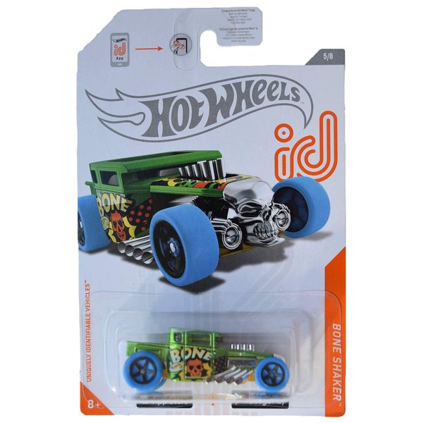 Hot Wheels Chase ID Bone Shaker, [green] 5/8