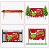 Merry Christmas Banner 5x3FT Holiday Party Decorations for Kids Home, Christmas Backdrop and Decor