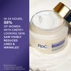 RoC Crepe Repair Anti Aging Daily Face Moisturizer & Neck Firming Cream (1.7 oz) + RoC Retinol Wrinkle Smoothing Capsules (7 CT), Skin Care Routine for Women and Men
