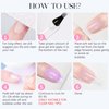 Gelike EC Mini LED Nail Lamp,UV Light for Nails Easy and Flash Cure Light For Nail Extension System,Portable USB Nail Dryer for Travel Manicure UV LED Light for Gel Nail Art DIY Nail Art