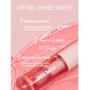 SHEGLAM Jelly Wow Hydrating Non-Sticky Lip Oil Moisturizing Plumping Lip Gloss - Berry Involved