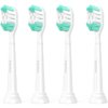 BrightDeal Replacement Toothbrush Heads for Philips Sonicare ProtectiveClean 4100 5100 6100 DailyClean DiamondClean EasyClean PowerUp Plaque Control Gum Health C2 G2 HX6817/01 HX6857/11 White, 4 Pack