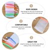 20 PCS Multicolor Exfoliating Mesh Soap Saver Pouch Bag Sack Bubble Foam Net Bags with Drawstring Soap Bags Face Cleansing Foaming Nets for Shower Foaming, 4.7 x 3.5 inche Easy to Clean,Cleansers