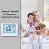 Thermostat for Home, Premium Heat Pump Room Temperature Controller, up to 2H/1C, Easy-to-Read Large Display，White Backlight