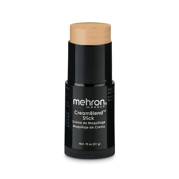 Mehron Makeup CreamBlend Stick - Foundation (.75 oz) (IVORY BISQUE)