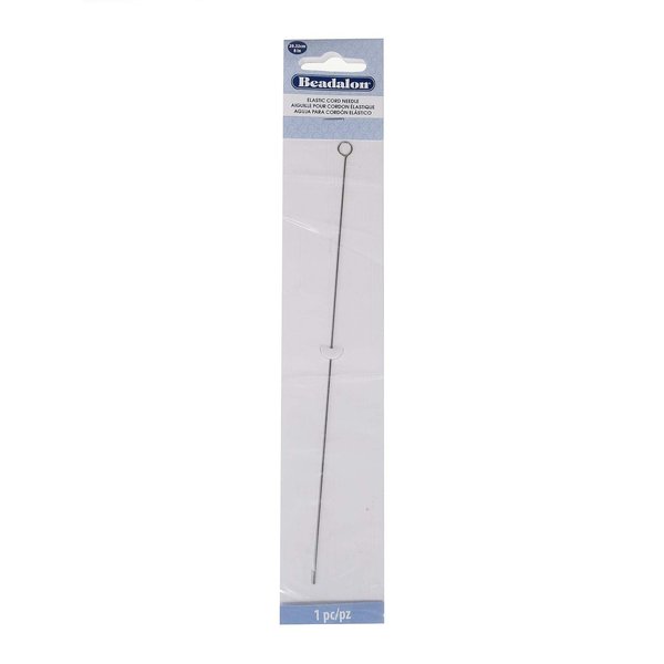 Beadalon Elastic Cord 8IN 1P Needle