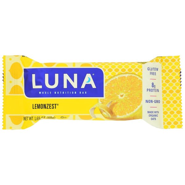 Clif Lemon Zest Luna Bar ( 15x1.69 OZ)