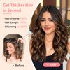 Hair Extensions, KUIRAN Clip in Hair Extensions 12" Short Curly Wavy Blonde Hair Extensions 4PCS Hair Extensions Invisible Lace Weft Natural Soft Hairpieces for Women - Medium Golden Blonde