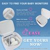 for Hello Baby Monitor Travel Bag, Also for VTech, VTimes, OKAIDI, iFamily, ANMEATE, Babysense, Eufy Baby Monitors (Less Than 7")