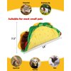 Percozzi Taco Hamster Hammock Hideout Tunnel House Rat Toys Cage Accessories Bed Ferrets Guinea Pigs Chinchill Sugar Glider Small Animal Habitat