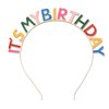 CIEHER Birthday Crown Birthday Headband, Rainbow It's My Birthday Headband, Happy Birthday Headband for Women, Birthday Girl Headband, Birthday Tiara Happy Birthday Decorations, Great Gifts