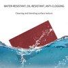 Red Scuff Pads - 6Pcs Scouring Pad 7447 - Very Fine Grade Hand Pads General Purpose Sanding Hand Pads 200 x 125mm/8" x 5"