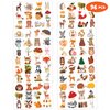 Woodland Temporary Tattoos Birthday Party Supplies Decorations 96PCS Tattoos Stickers Super Cute Fall Party Favors Kids Girls Boys Gifts Classroom School Prizes Themed Christmas