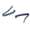 Goody Ouchless Flex Hair Barrettes - Blue & Purple - 4 Pcs.