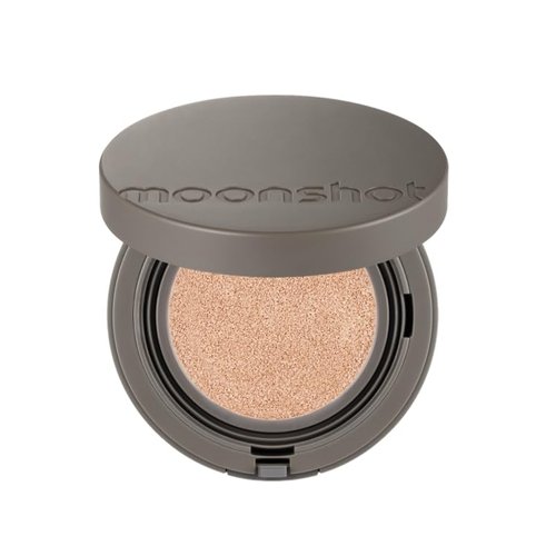 MOONSHOT KOREA Conscious Fit Matte Cushion Long Lasting, High Coverage, Matte Finish, Flawless Complexion,Thinly Layered, Korean Cushion Foundation (21C Cosmic Peach)