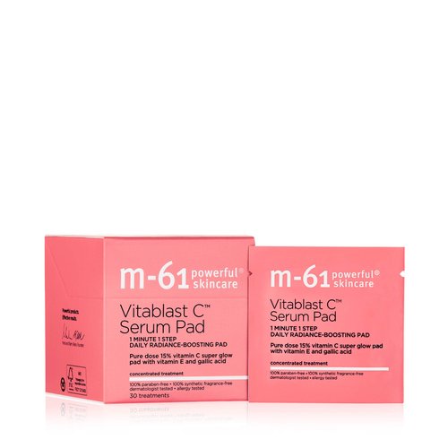 M-61 Vitablast C® Serum Pad- 30 Treatments- Super glow serum pad with 15% vitamin C, E & gallic