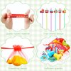 Capoda 146 Pcs Train Party Favors Train Birthday Party Supplies Train Cars Wristbands Organza Bags Straws Noisemakers Button Pins Stampers Stickers Balloons for Boy Girl Train Theme Party Supplies