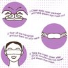 Ruzzut 20 Packs Steam Eye Masks for Dry Eyes and Puffiness,Disposable Heated Eye Mask Warm Compress for Eyes,Relief Eye Fatigue Hot Sleep Mask for Men Women,Lavender