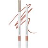 Heart Percent Dote On Mood Lip Pencil Slim, Defines and Fills Creamy Lip Liner Retractable Lipstick Pencil with Built-In Sharpener, B1. Rose Brown